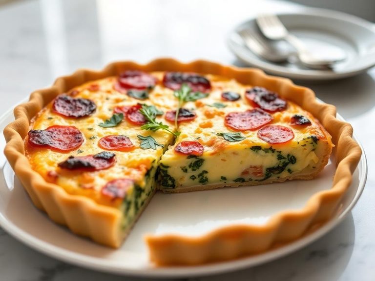 Vegetarian Quiche
