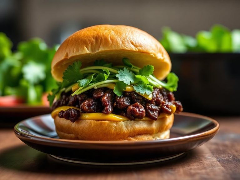 Veggie Black Bean Slider