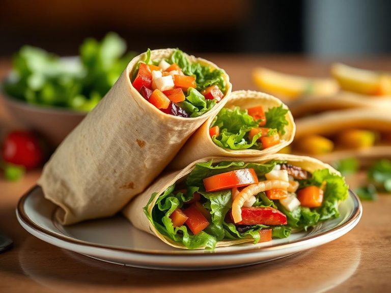 Veggie Club Wrap