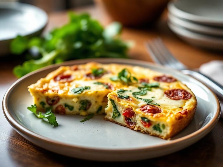 Veggie Egg White Frittata