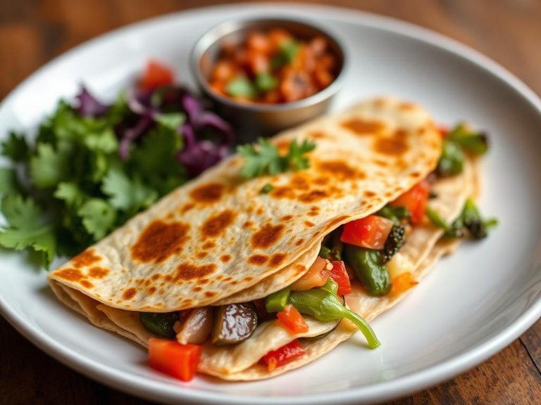 Veggie-Loaded Quesadilla