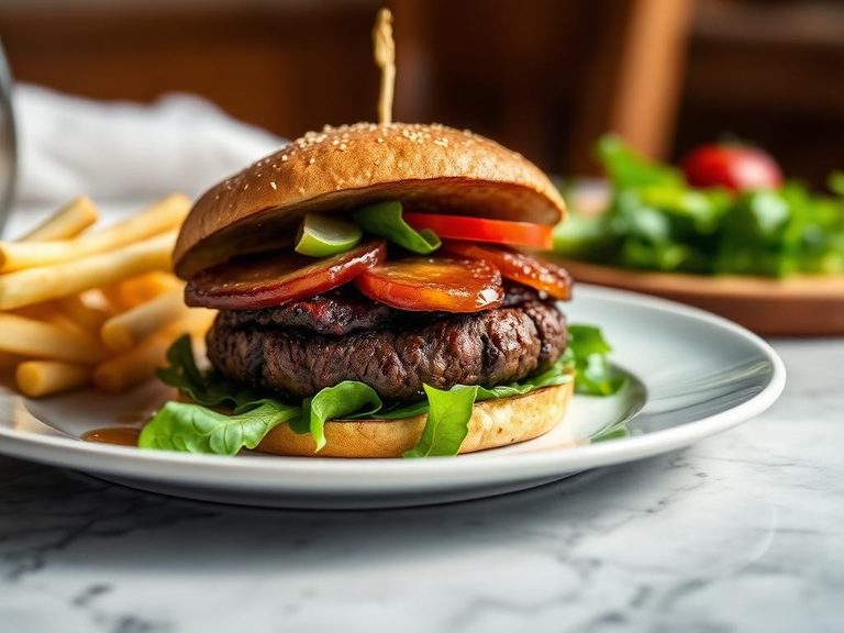 Venison Burger
