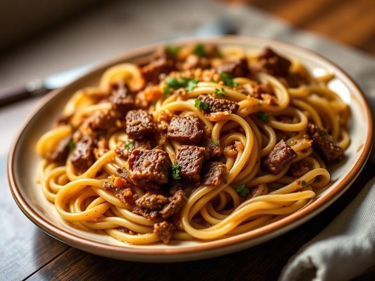 Venison Noodle Casserole