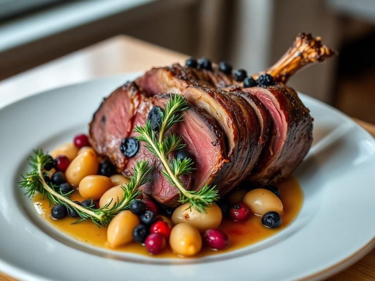 Venison Roast with Juniper Berries