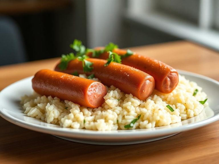 Vienna Sausage and Rice