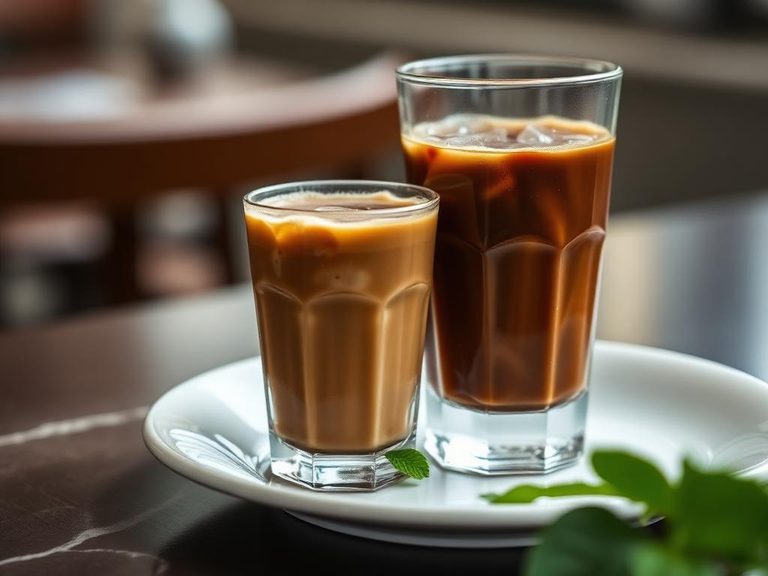 Vietnamese Iced Coffee using instant mix
