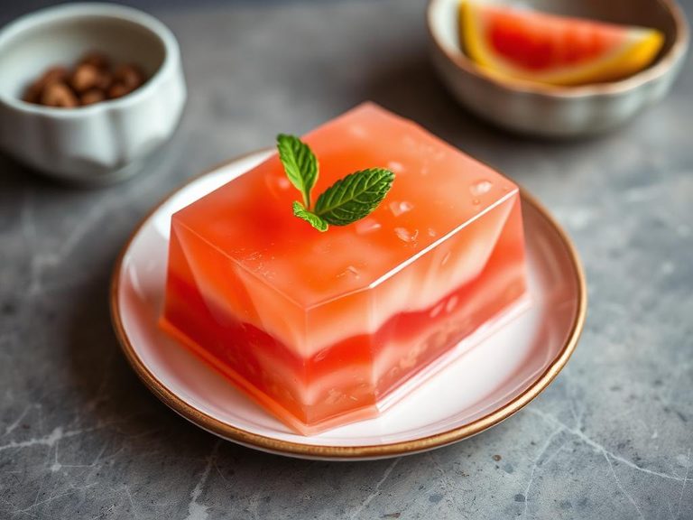 Vietnamese Thạch (fruit jelly)