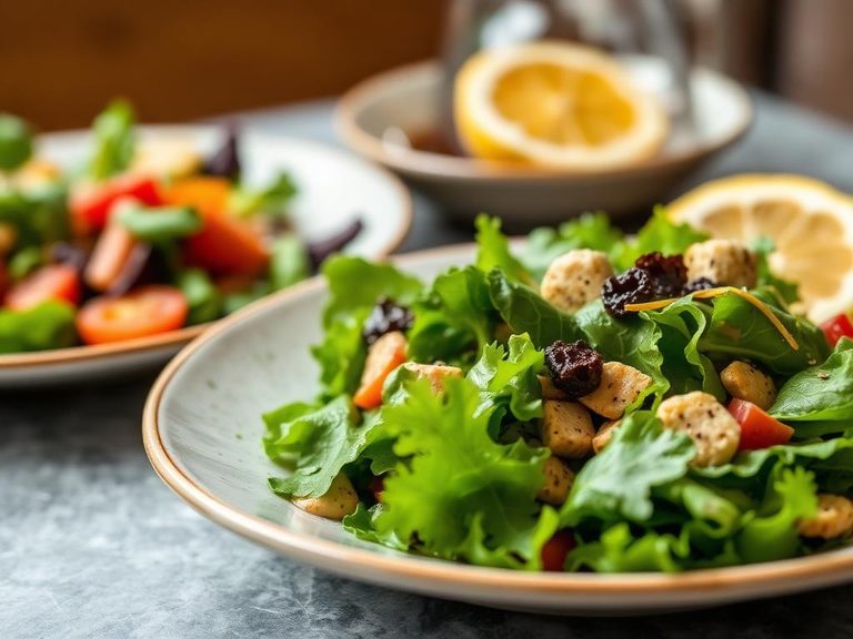 Vinaigrette for mixed green salads