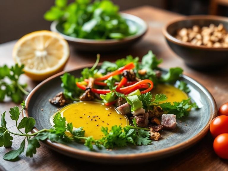 Vinaigrettes and salad dressings