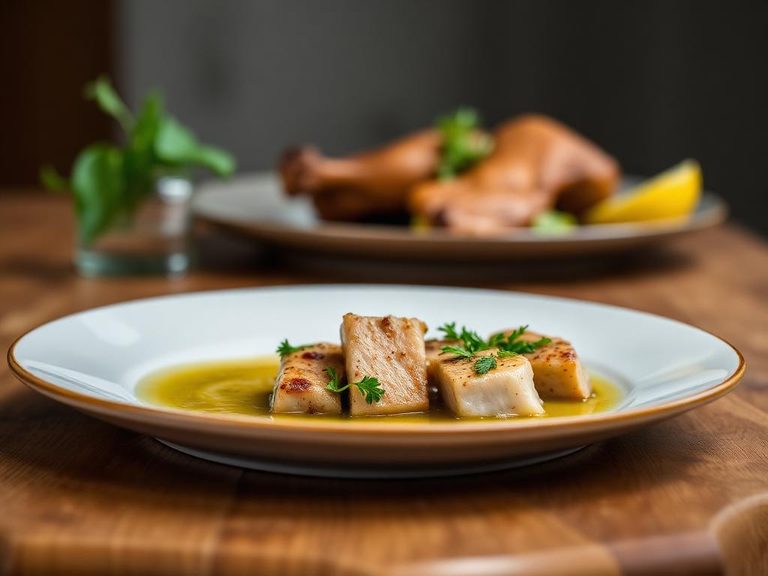 Vinaigrettes and sauces for game or poultry