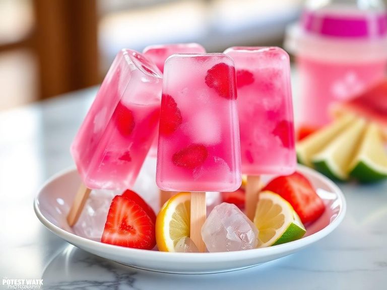 Vitamin Water Ice Pops