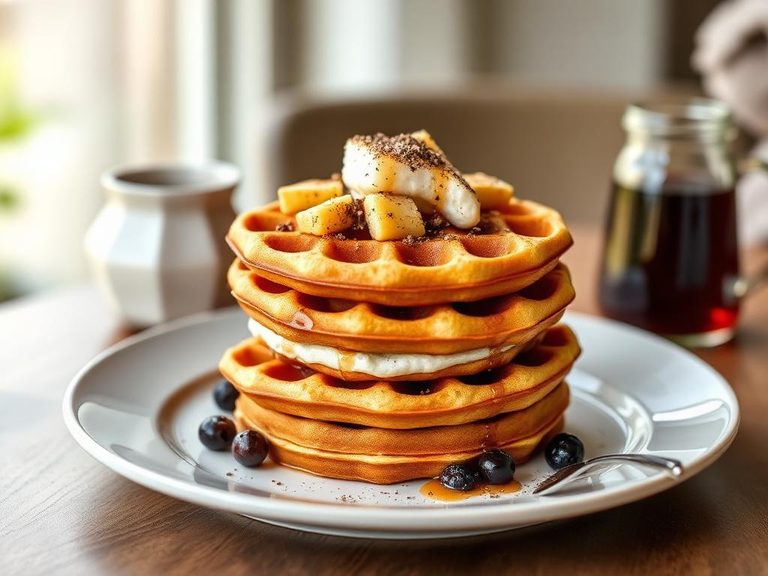 Waffle Breakfast Stack