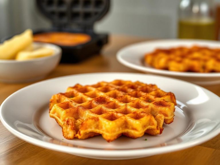 Waffle Iron Hash Browns