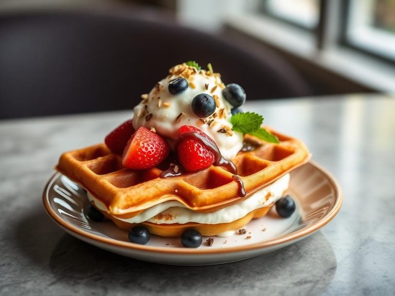 Waffle Parfait