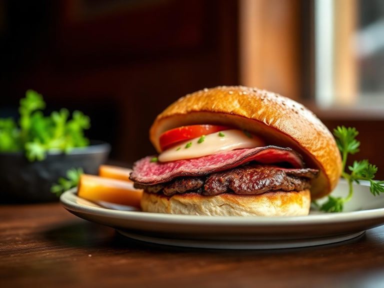 Wagyu beef burger