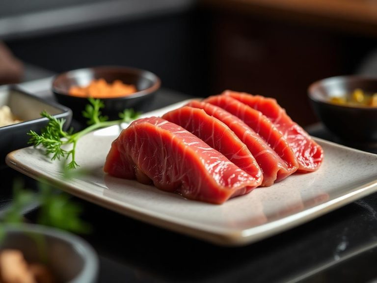 Wagyu beef tataki