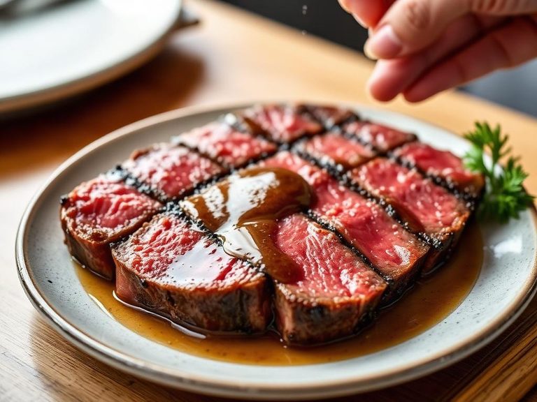 Wagyu Steak Basting