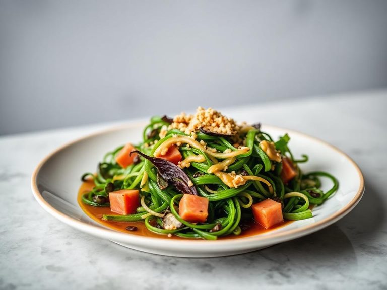 Wakame Salad with Sesame Dressing