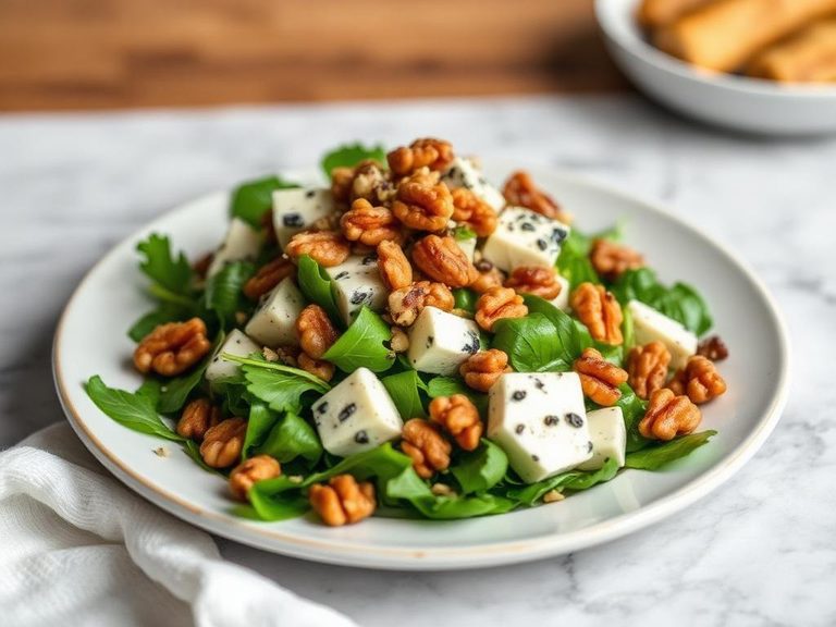 Walnut and Blue Cheese Salad