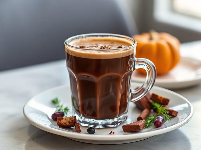 Warm Chocolate Drink