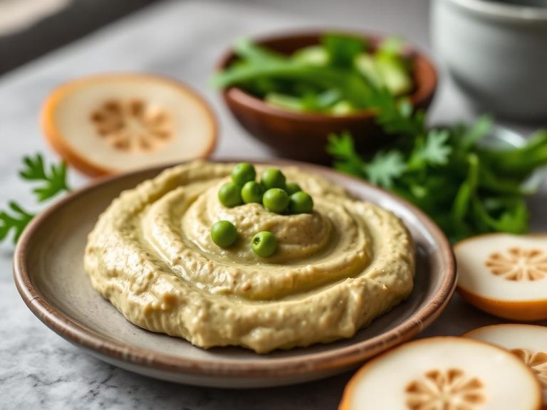 Wasabi Pea Hummus