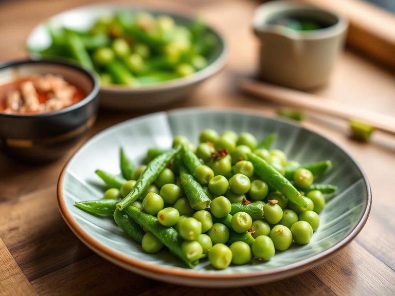 Wasabi peas