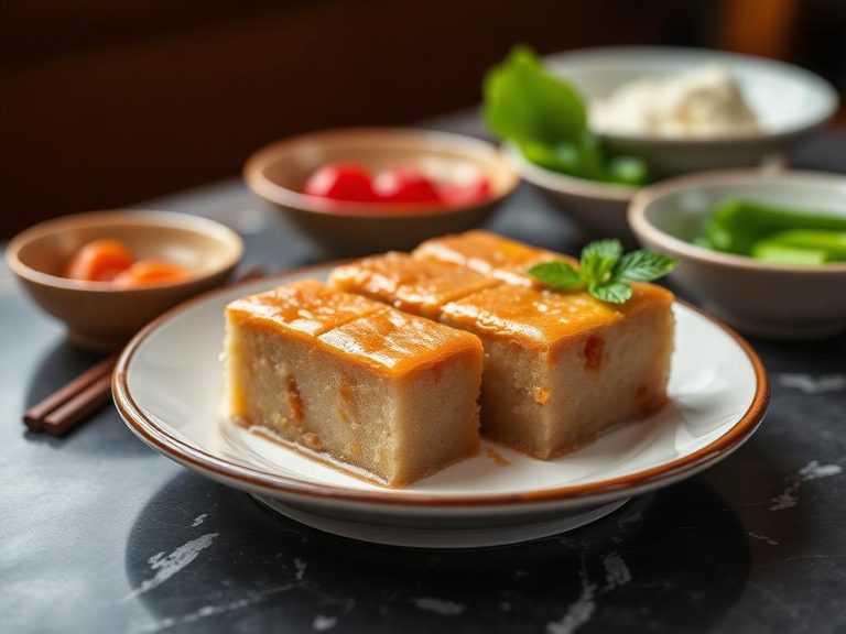 Water Chestnut Cake