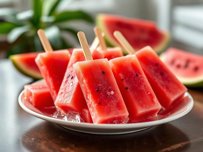 Watermelon Popsicles