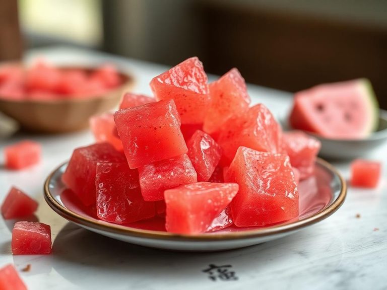 Watermelon Rind Candy