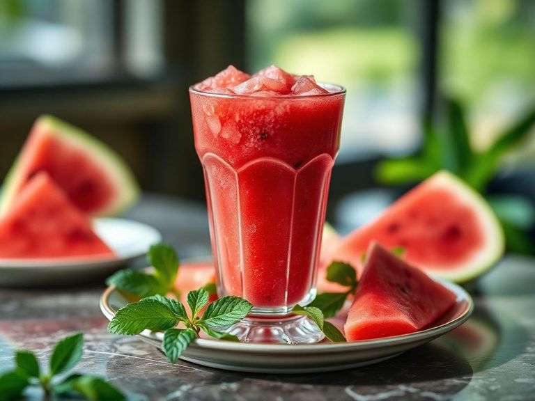 Watermelon slush