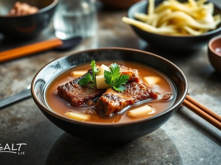Waxgourd and Pork Rib Soup