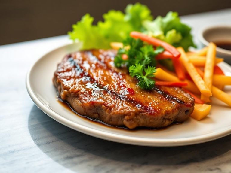 Western-style hamburger steak