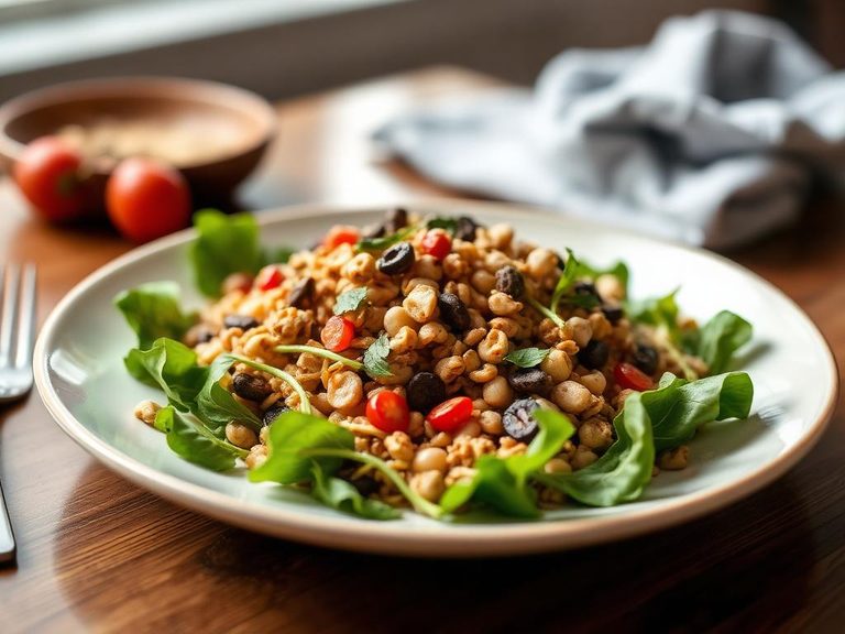 Wheat berry salad