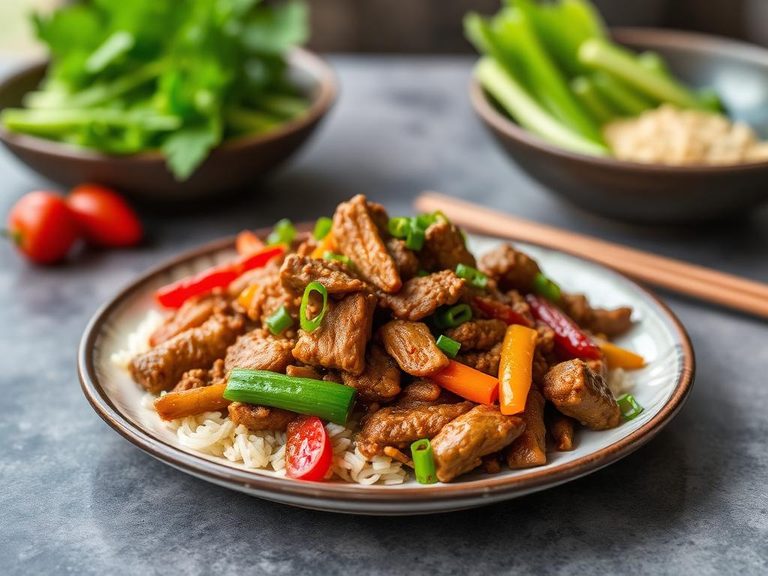Wheat Meat Stir-fry