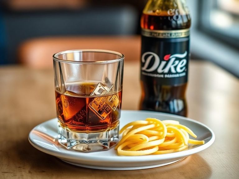 Whiskey and Diet Coke
