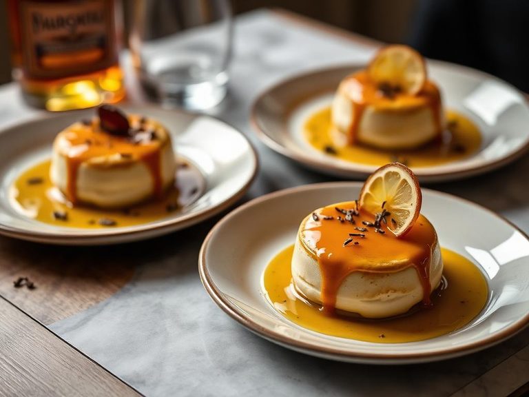 Whiskey-infused desserts