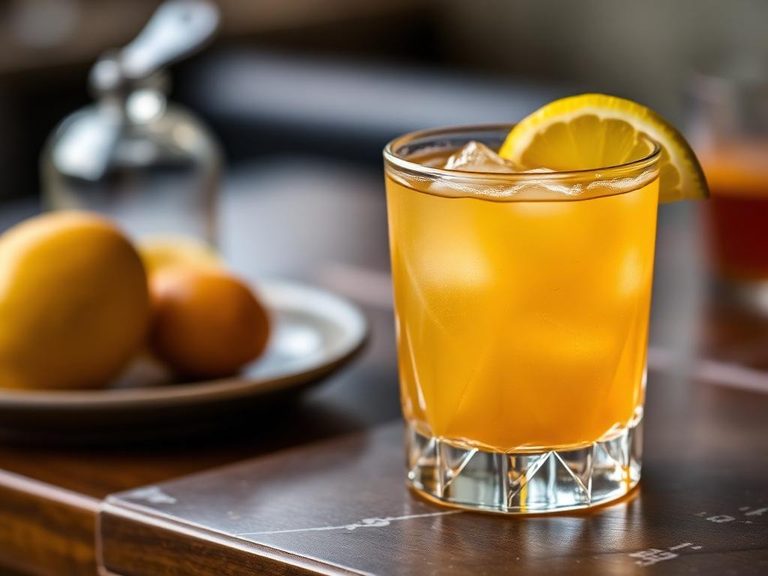 Whiskey Sour Cocktail