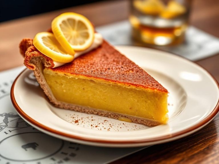Whiskey Sour Pie