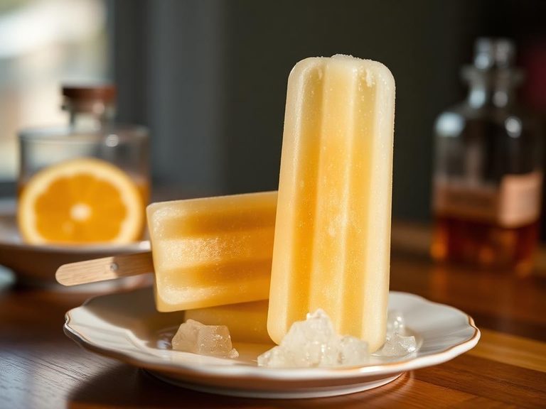 Whiskey Sour Popsicle