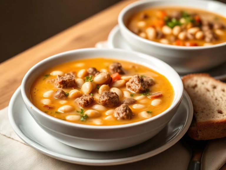 White Bean and Sausage Soup