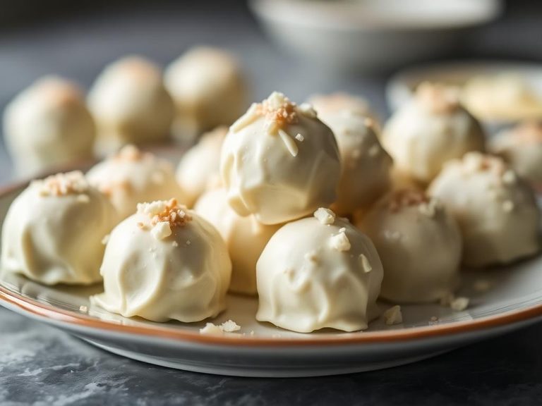 White Chocolate Truffles