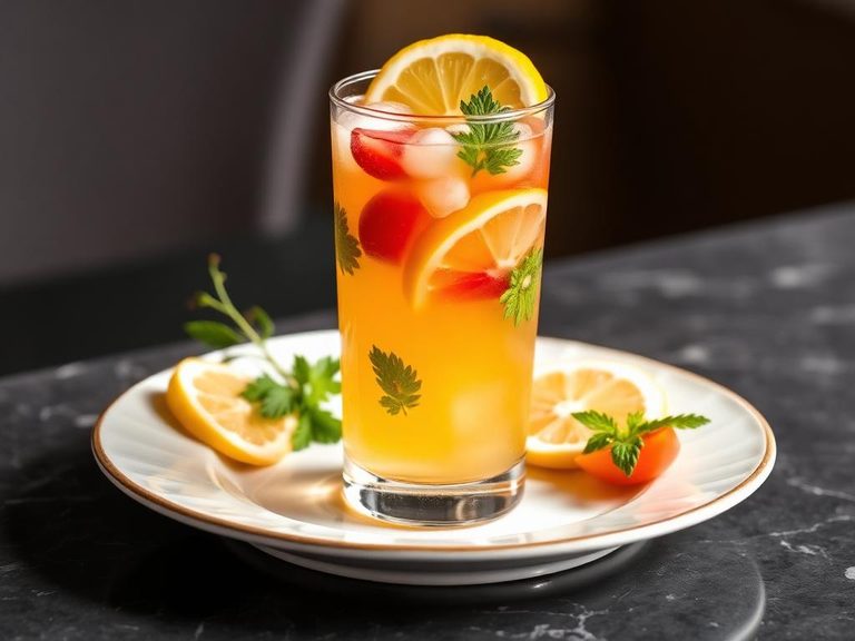 White Sangria with Ginger Beer