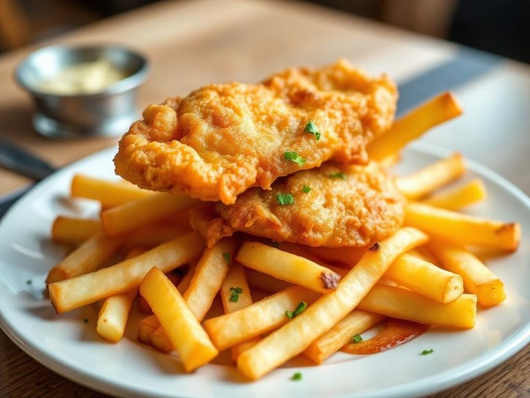 Whiting Fish and Chips