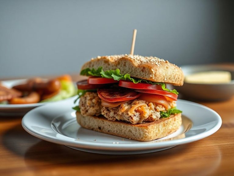 Whole grain sandwich