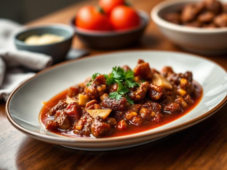 Wild boar chili