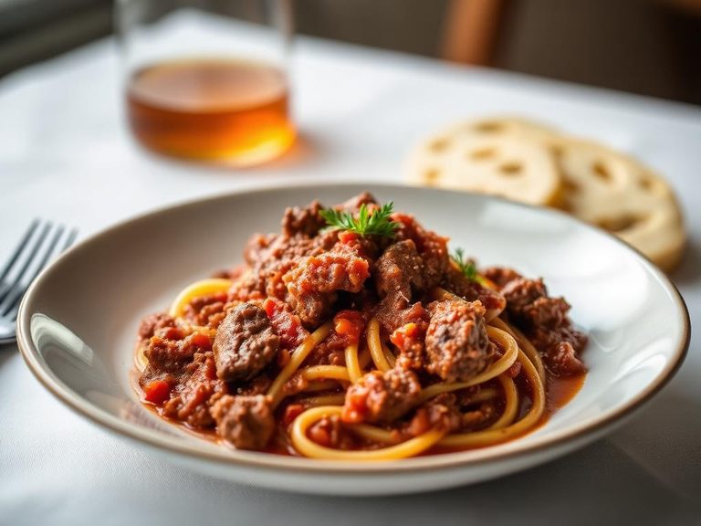 Wild boar ragù
