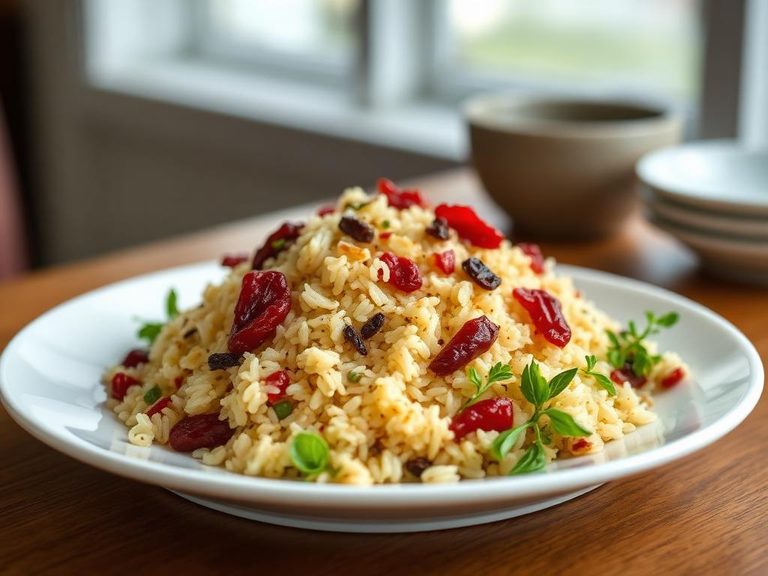 Wild Rice Salad with Dried Fruit