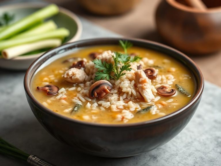 Wild Rice Soup (often with chicken and mushrooms)