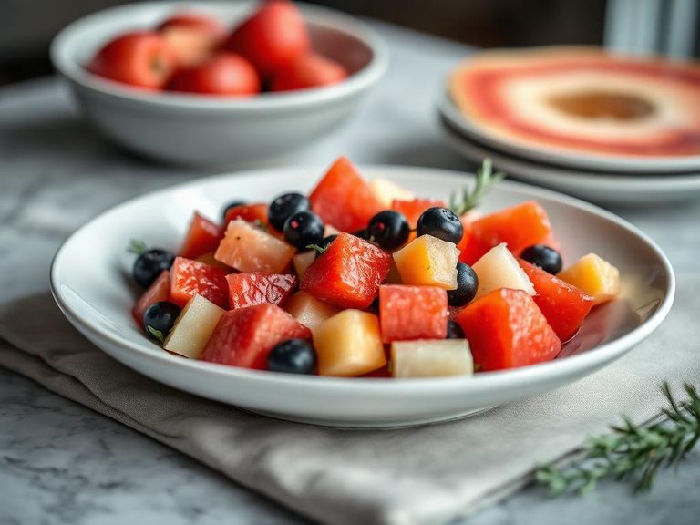 Winter fruit salad