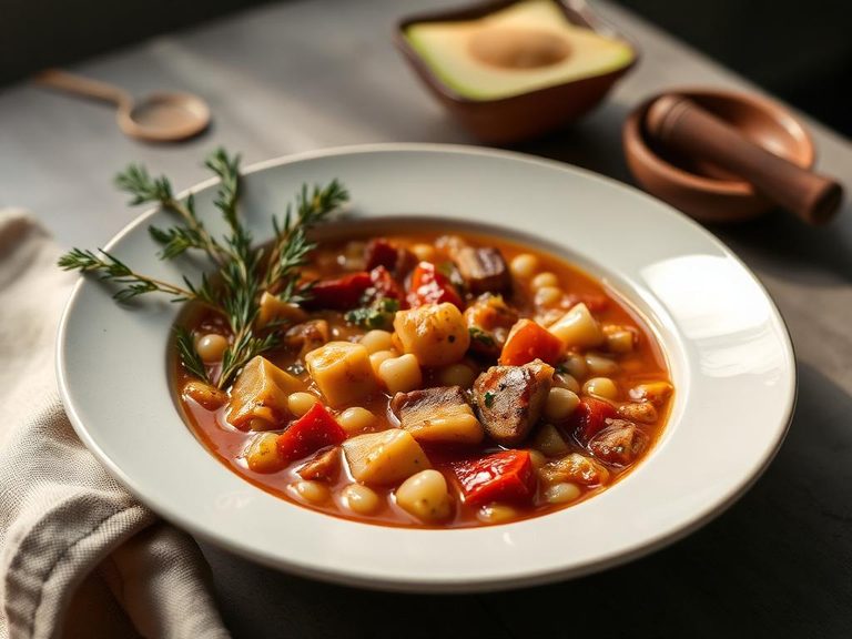 Winter Hominy Stew